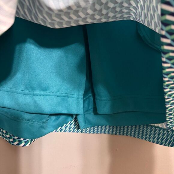 EP Pro women’s Golf skort size 14 teal and blues - Picture 5 of 7